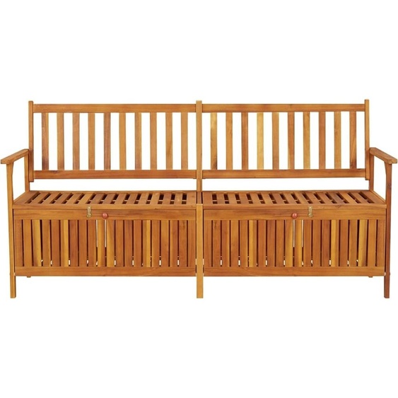 vidaXL Banc coffre 170 cm bois massif acacia