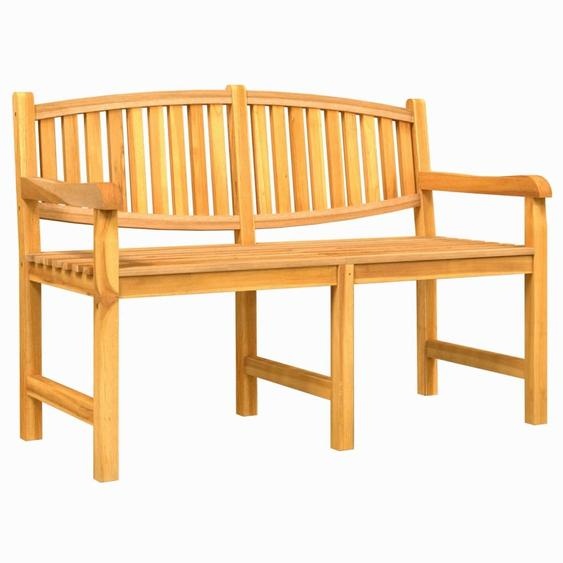 vidaXL Banc de jardin 149,5x60x90 cm bois massif teck