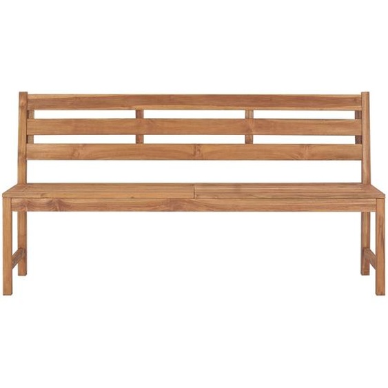 vidaXL Banc de jardin 170 cm teck massif