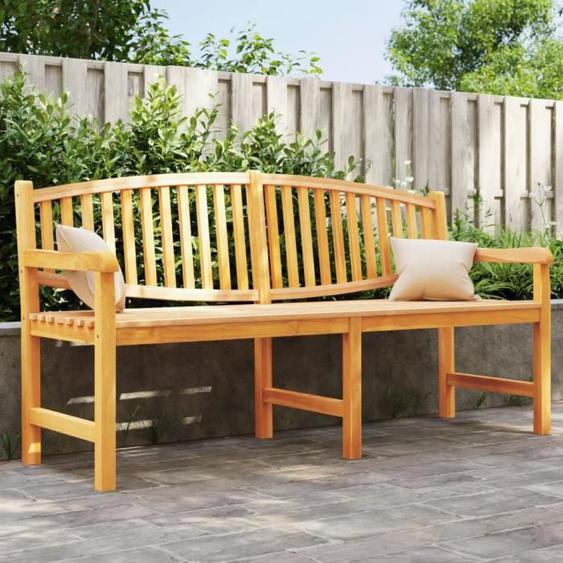 vidaXL Banc de jardin 179,5x60x90 cm bois de teck solide 364410