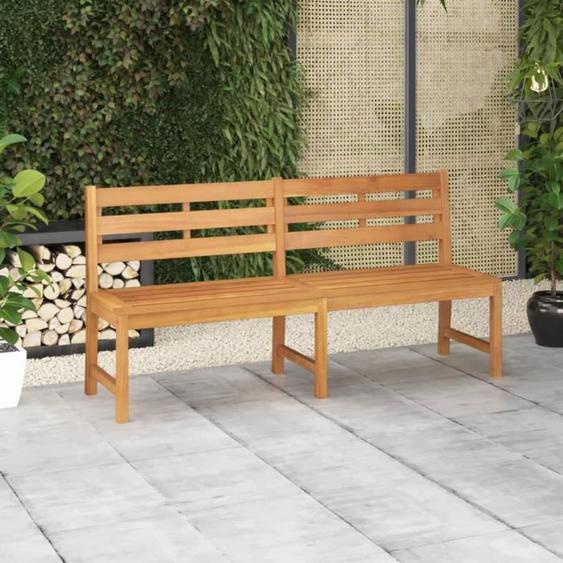 vidaXL Banc de jardin 180 cm bois de teck solide 316636