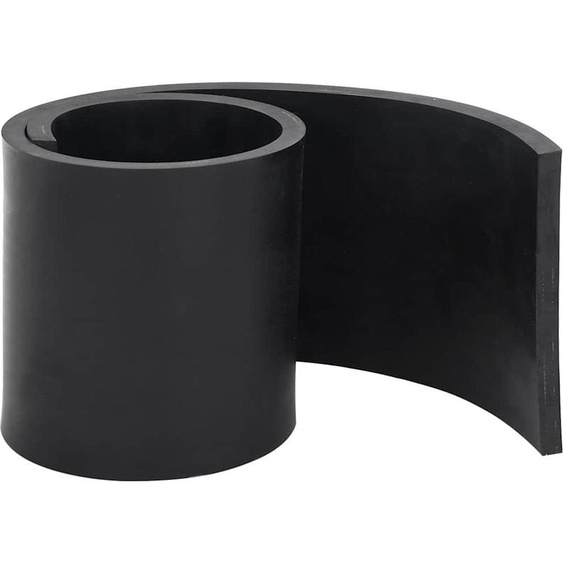 vidaXL Bande en caoutchouc pour chasse-neige noir 100x15x1 cm