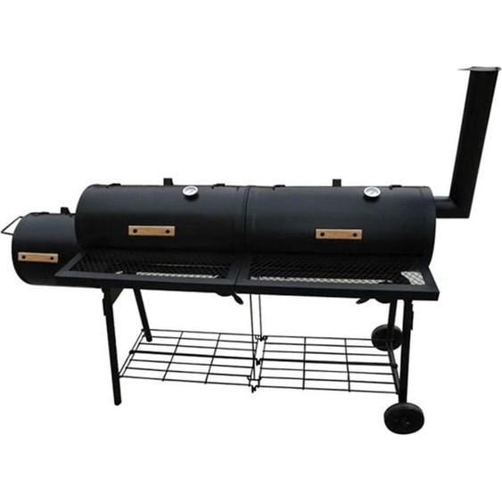 vidaXL Barbecue-Smoker Grill Nevada XL noir