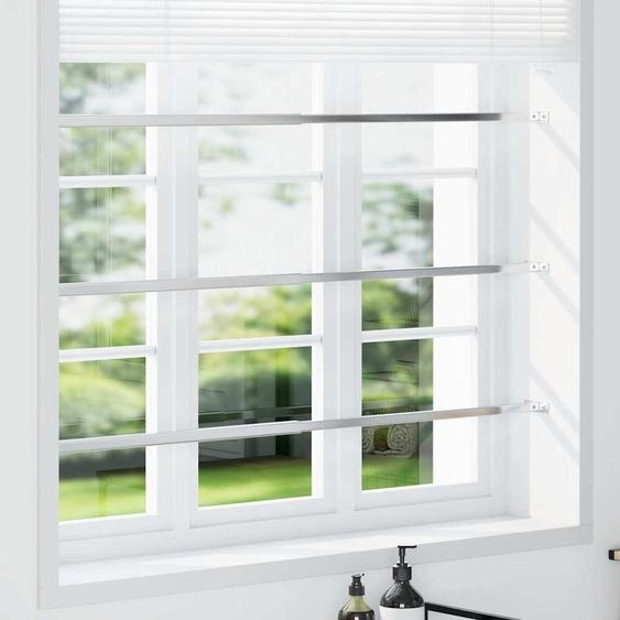 VIDAXL BARRIèresangen einstellbar 3 Stcs 710-1200 mm
