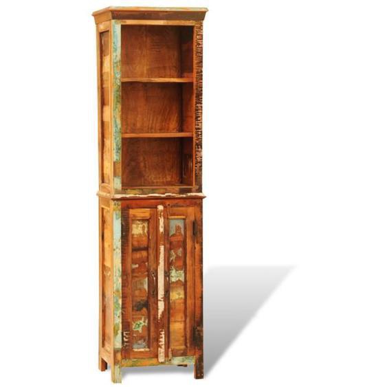 vidaXL Bibliothèque Bois massif de récupération Vintage