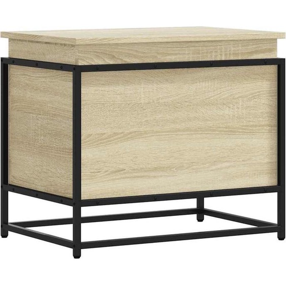 vidaXL Boîte de rangement avec couvercle Sonoma 60x40x51,5 cm Bois composite