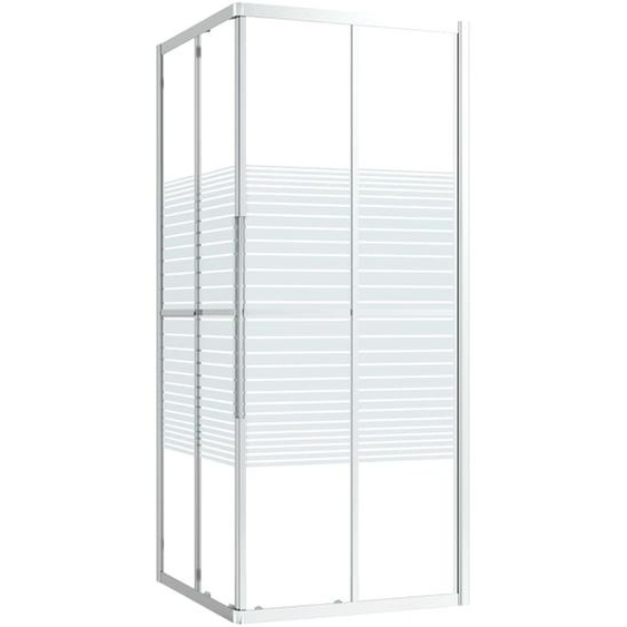 vidaXL Cabine de douche ESG 80x80x180 cm