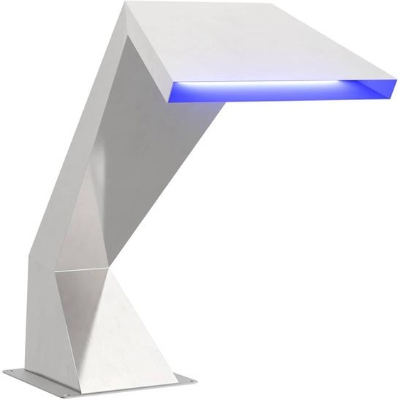 vidaXL Cascade de piscine en acier inoxydable 63,5 x 29 x 51 cm Argent