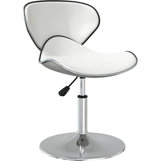 vidaXL Chaises de salle à manger 4 pcs. Blanc Similicuir