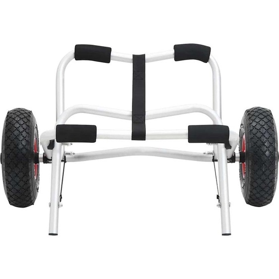 vidaXL Chariot pour kayak pliable 45 kg Aluminium