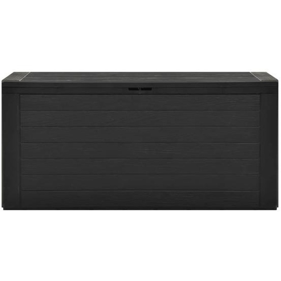 vidaXL Coffre de jardin anthracite 116x44x55 cm