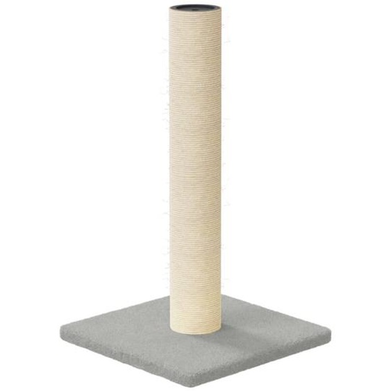 vidaXL Colonne griffoir gris clair 22x22x45 cm