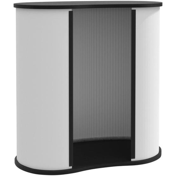 vidaXL Comptoir dexposition pliable 90x48x93 cm bois composite