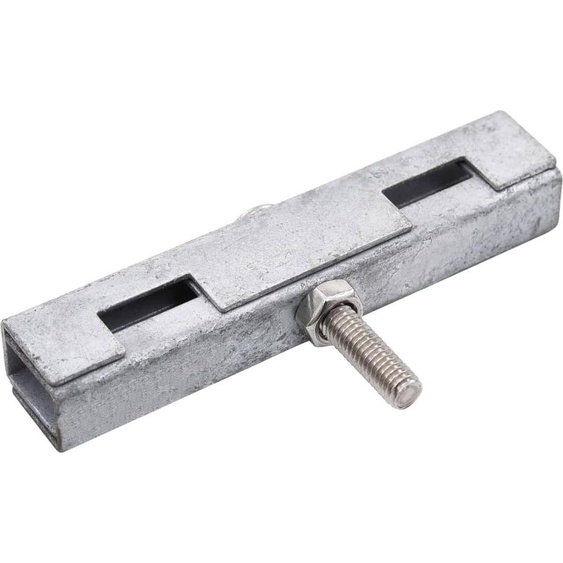 vidaXL Connecteur de tapis en U 10 sets argenté