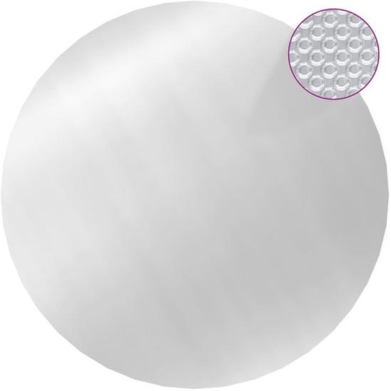 vidaXL Couverture de piscine argentée 455 cm PE