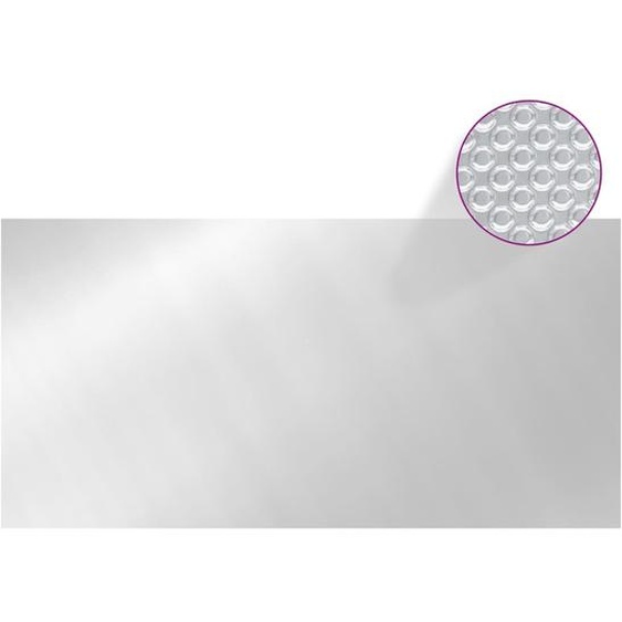 vidaXL Couverture de piscine argentée 600x300 cm PE