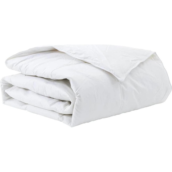 vidaXL Couette dhiver Blanc 135 x 200 cm Plume