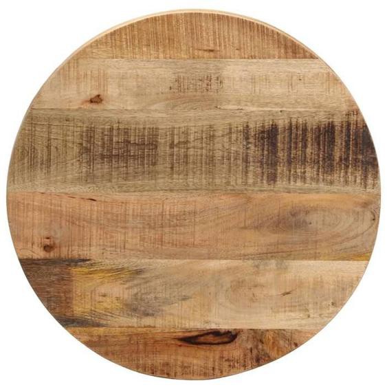 vidaXL Dessus de Table, Dessus de Table de Remplacement, Dessus de Rechange Salle à Manger, Ø 60x1,5 cm Rond Bois Massif de 370006