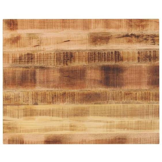 vidaXL Dessus de table rectangulaire bois massif de manguier brut 371351