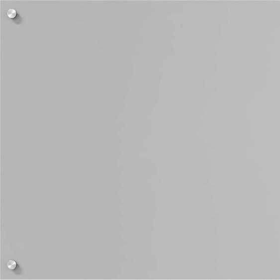 vidaXL Dosseret de cuisine gris clair 90 x 60 cm Verre trempé