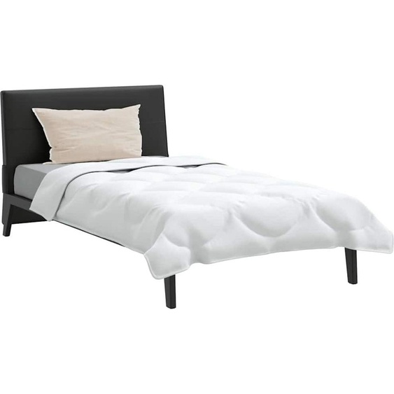 vidaXL Ensemble couette et oreiller 2 pcs blanc microfibre