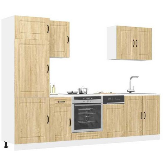 vidaXL Ensemble darmoires de cuisine 7 pcs Kalmar bois dingénierie, ensemble darmoire, étagère de rangement, placard, 3314764