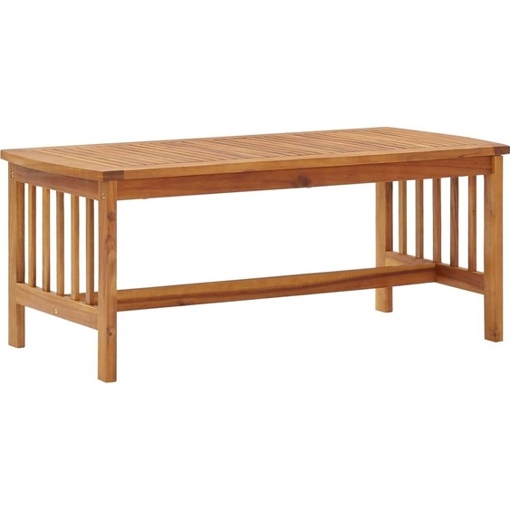 vidaXL Ensemble de salon de jardin 5 pièces avec coussins en bois massif dacacia
