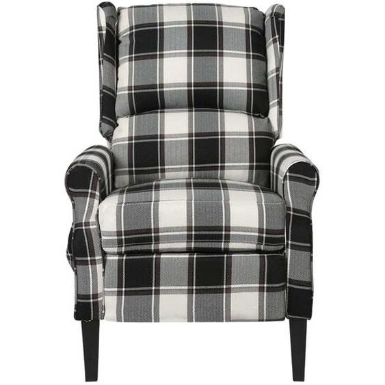 vidaXL Fauteuil de massage Réglable Tissu multicolore