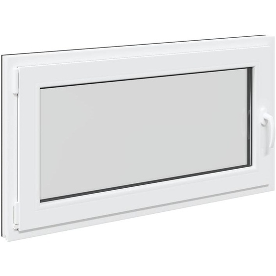 vidaXL Fenêtre de cave RISOR 110 x 70 cm PVC et verre, anthracite