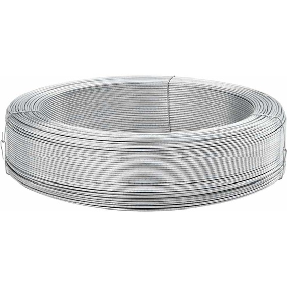 vidaXL Fil de ligature pour clôture 250 m 2 mm acier