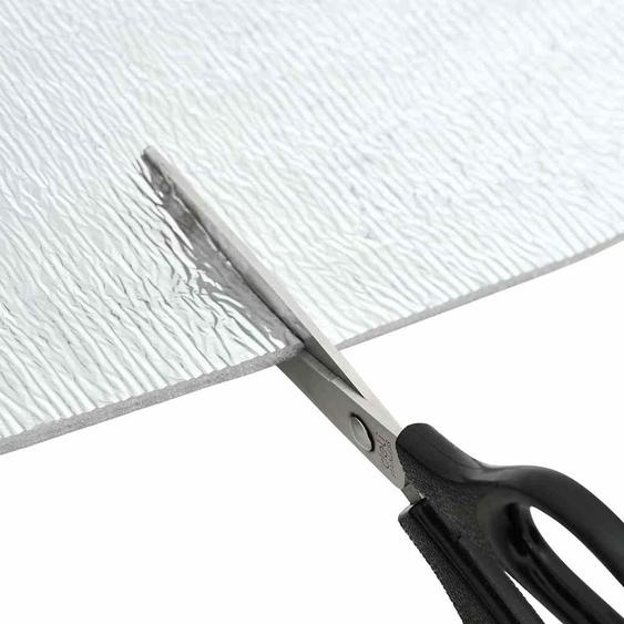 vidaXL Film réflecteur pour radiateurs Argent 0,5 x 25 m Aluminium