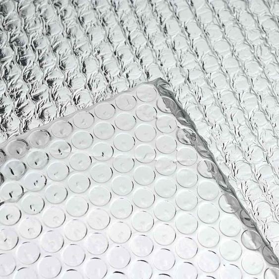 vidaXL Film réflecteur pour radiateurs argenté 1 x 30 m aluminium