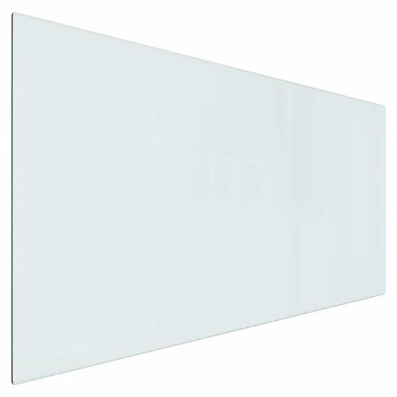 vidaXL Foyer dextérieur avec plateau en verre transparent 100 x 50 cm