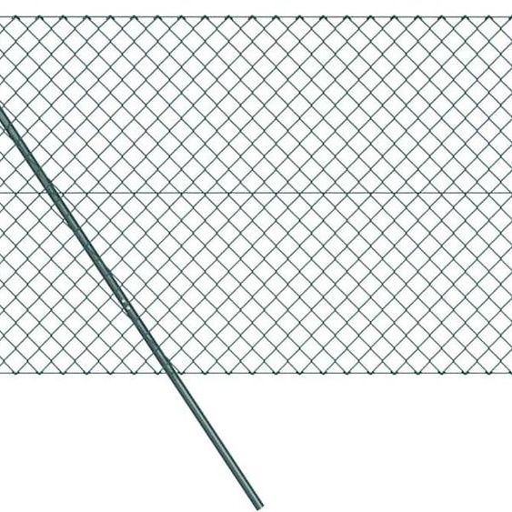 vidaXL Ground Fix Clôture en fil de fer soudé 25 x 1 m (L x H)