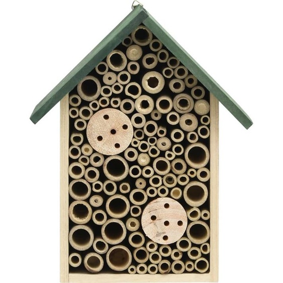 vidaXL Hôtels pour insectes 2 pcs. 23x14x29 cm bois massif sapin