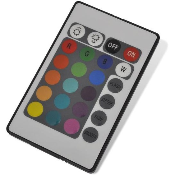 vidaXL Lampe à bulles LED pour aquarium RGB 56,5 cm