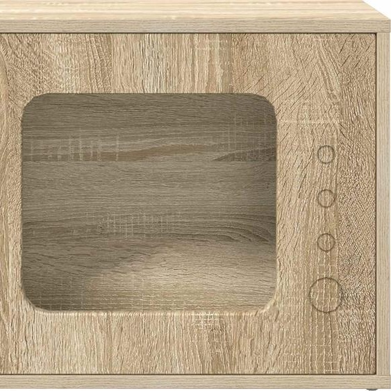 vidaXL Maison pour chats Sonoma 51 x 30 x 42 cm Bois composite