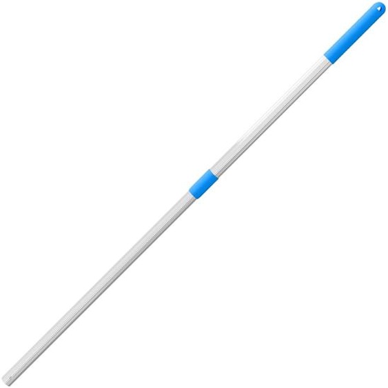 vidaXL Manche de fourche télescopique en acier argenté