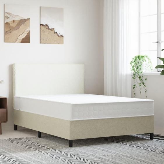 vidaXL Matelas à ressorts ensachés de fermeté moyenne 140x200 cm