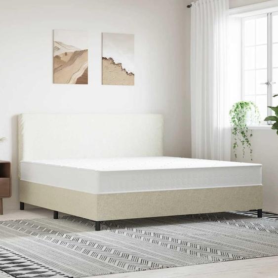 vidaXL Matelas à ressorts ensachés de fermeté moyenne 200x200 cm