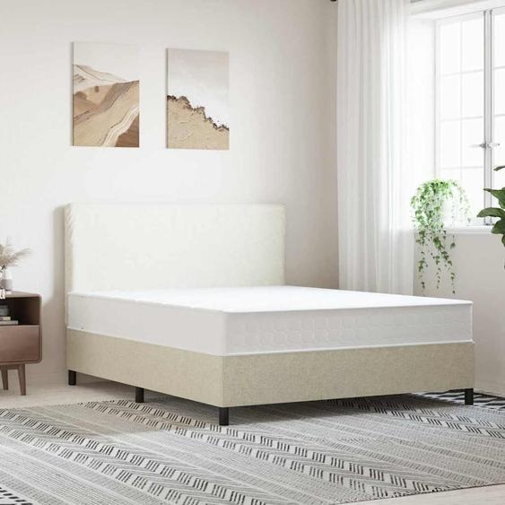 vidaXL Matelas à ressorts ensachés, fermeté moyenne 160x200 cm