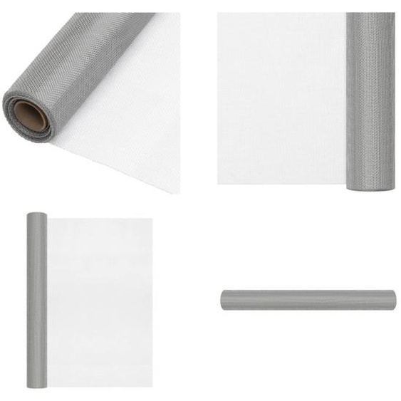 vidaXL Moustiquaire acier inoxydable 60x1000 cm argent - Moustiquaire - Moustiquaire - Protection contre les insectes - Protection contre les moustiques