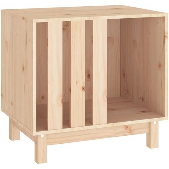 vidaXL Niche pour chien 60x45x57 cm Pin massif