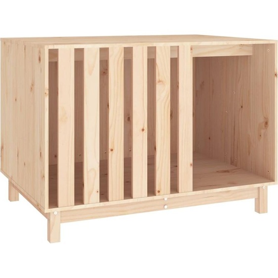 vidaXL Niche pour chiens 100x70x72 cm Pin massif