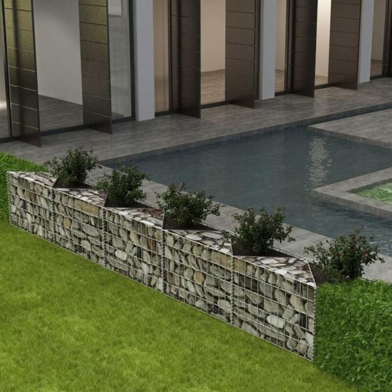 Vidaxl - Panier de gabion Acier galvanisé 300x30x50 cm