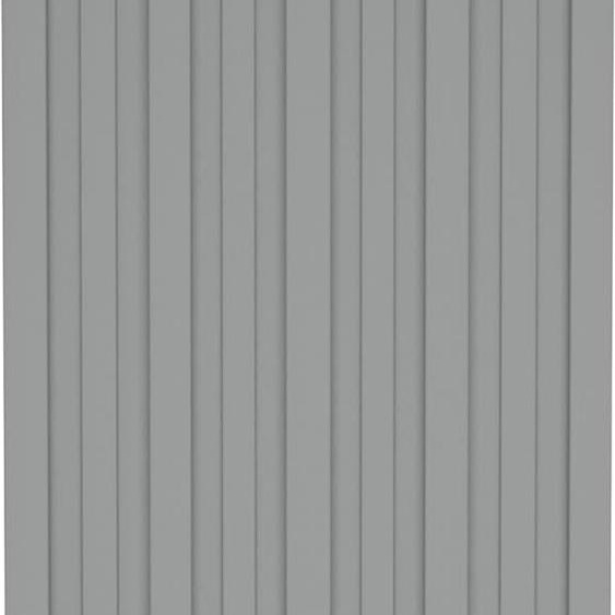 vidaXL Panneaux de toit 36 pcs. Acier galvanisé Gris 80x45 cm