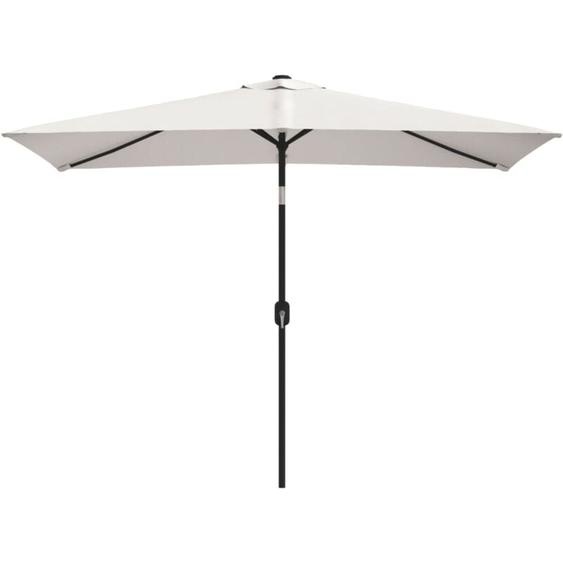 Vidaxl - Parasol 200 x 300 cm Blanc sable Rectangulaire