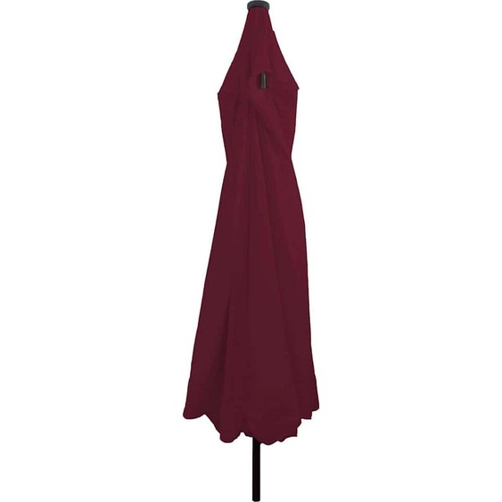 vidaXL Parasol de jardin Bordeaux rouge 395 x 395 x 245 cm Polyester