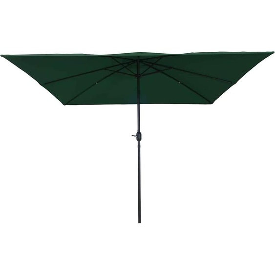 vidaXL Parasol de jardin vert 295 x 295 x 245 cm polyester et acier