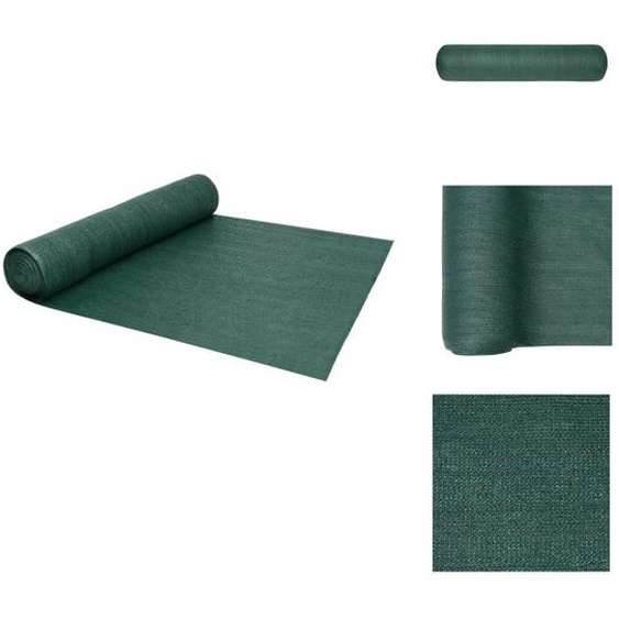 vidaXL Pare-soleil de clôture Vert 1,2x50 m HDPE 150 g/m² - Parasols & Protection solaire